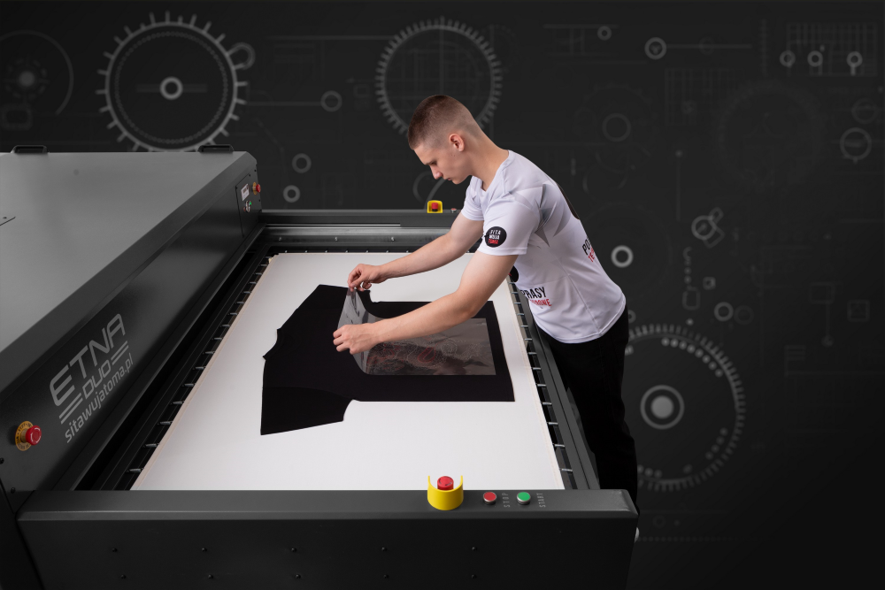 SWT ETNA DUO prasa transferowa / termotransferowa wielkoformatowa